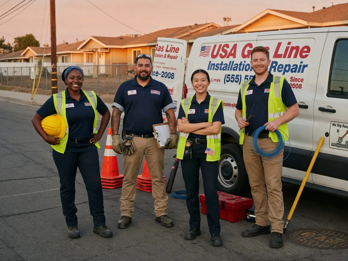 Gas Line Installation company in Virginia